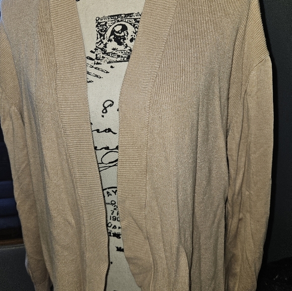 Worthington Womans Beige Sweater Size XXL - Picture 3 of 10